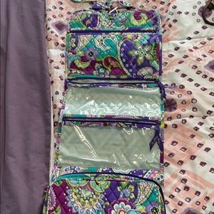 Vera Bradley travel cosmetics case